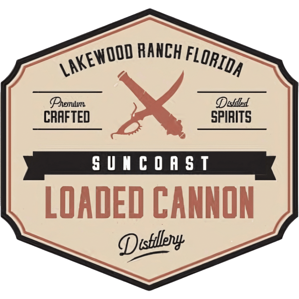 loaded-cannon-distillery-logo-craft-spirits-brand-venice-to-fort-myers-florida-distribution-craft-farm
